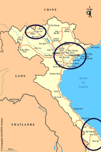 vietnam-nord carte